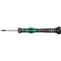 Wera Precision Screwdriver, 0.028 in Tip, 40 mm Blade, 137 mm Overall 05345284001