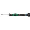 Wera Precision Screwdriver, 0.028 in Tip, 40 mm Blade, 137 mm Overall 05345284001