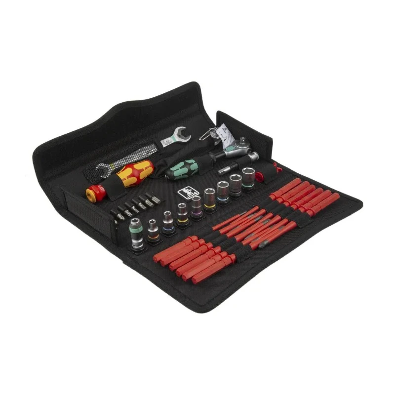Wera 35 Piece Maintenance Kit Tool Kit with Pouch VDE/1000V Approved 05135926001