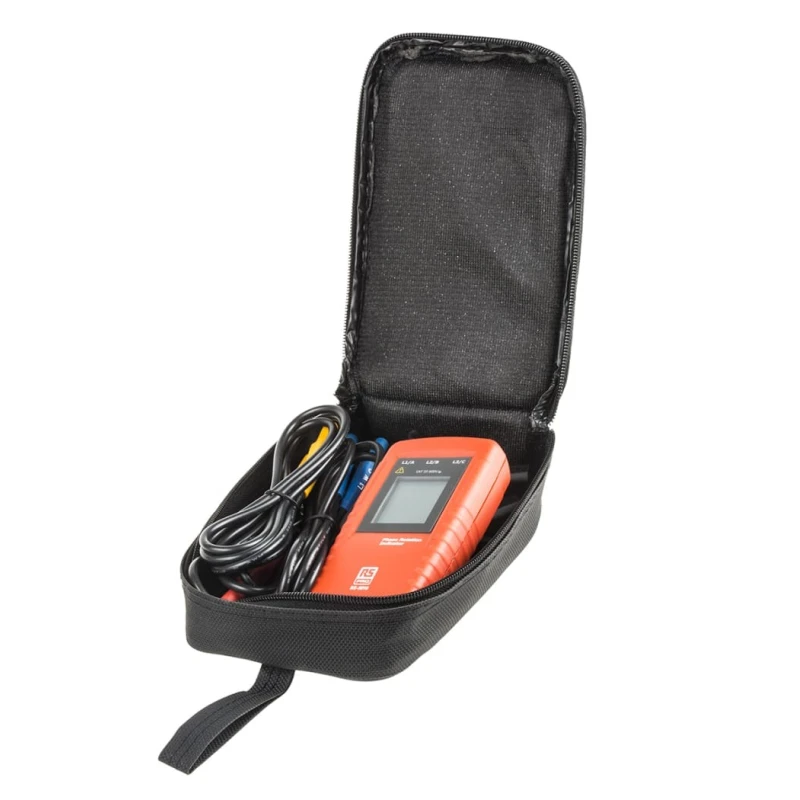 RS PRO Phase Rotation Tester RS9010 15 Hz to 400 Hz Frequency Range, 690V ac Max, LCD Display