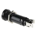 Schurter 20A Panel Mount Fuse Holder 1P-Pole for 6.3 x 32 mm Cartridge Fuse 600V AC 0031.1622