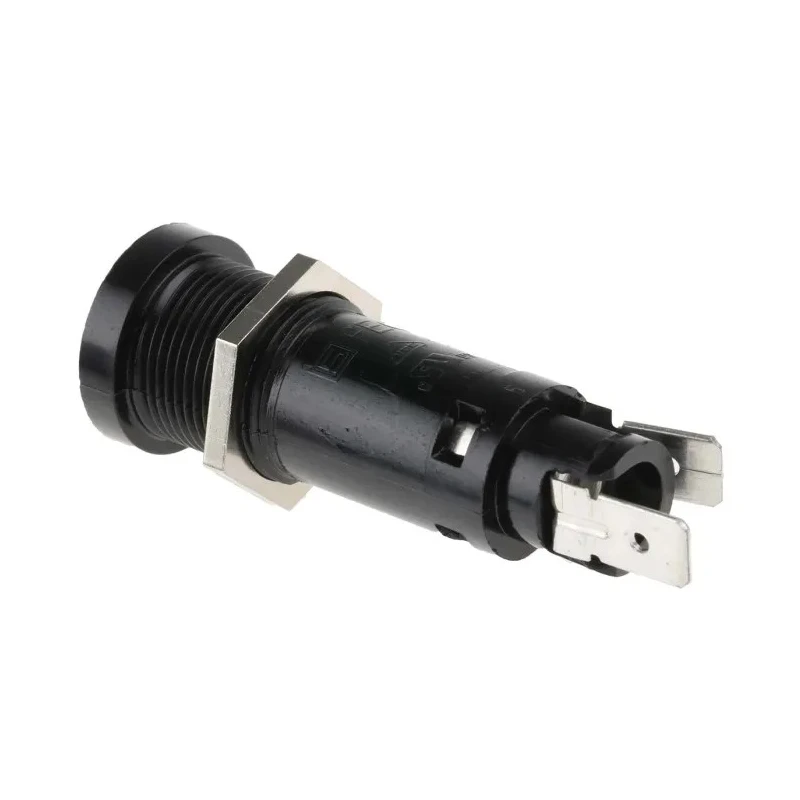 Schurter 20A Panel Mount Fuse Holder 1P-Pole for 6.3 x 32 mm Cartridge Fuse 600V AC 0031.1622