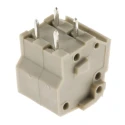 TE Connectivity 2-Contact 5 mm Pitch Through Hole PCB Terminal Block Grey Housing Polyamide 66 2834098-1