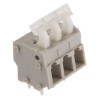 TE Connectivity PCB Terminal Block 3-Contact 5 mm Pitch Through Hole Horizontal Grey 300V AC 20A 2834082-2