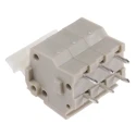 TE Connectivity PCB Terminal Block 3-Contact 5 mm Pitch Through Hole Horizontal Grey 300V AC 20A 2834082-2