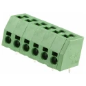 TE Connectivity PCB Terminal Block 6-Contact 5 mm Pitch Through Hole 1 Row 1-2834014-6