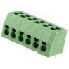 TE Connectivity PCB Terminal Block 6-Contact 5 mm Pitch Through Hole 1 Row 1-2834014-6
