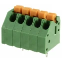 TE Connectivity PCB Terminal Block 5-Contact 3.5 mm Pitch Through Hole 1 Row 1-2834011-5