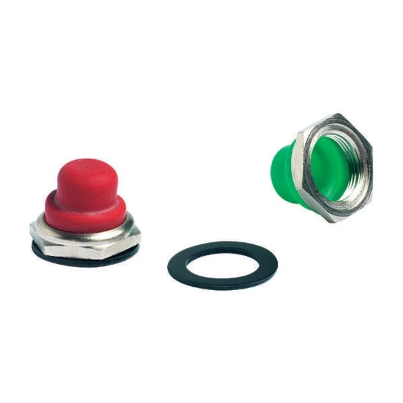 APEM Green Push Button Boot for Use with 1200, 4800 Series Push Button Switch U1654-3