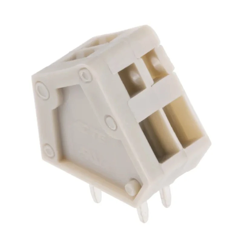 TE Connectivity PCB Terminal Block 2-Contact 2.54 mm Pitch Through Hole 1 Row 2834085-1