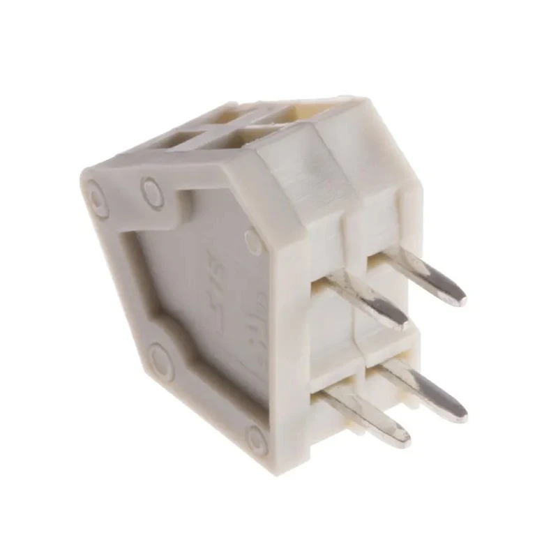 TE Connectivity PCB Terminal Block 2-Contact 2.54 mm Pitch Through Hole 1 Row 2834085-1