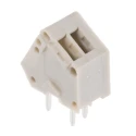 TE Connectivity PCB Terminal Block 2-Contact 2.54 mm Pitch Through Hole 1 Row 2834085-1