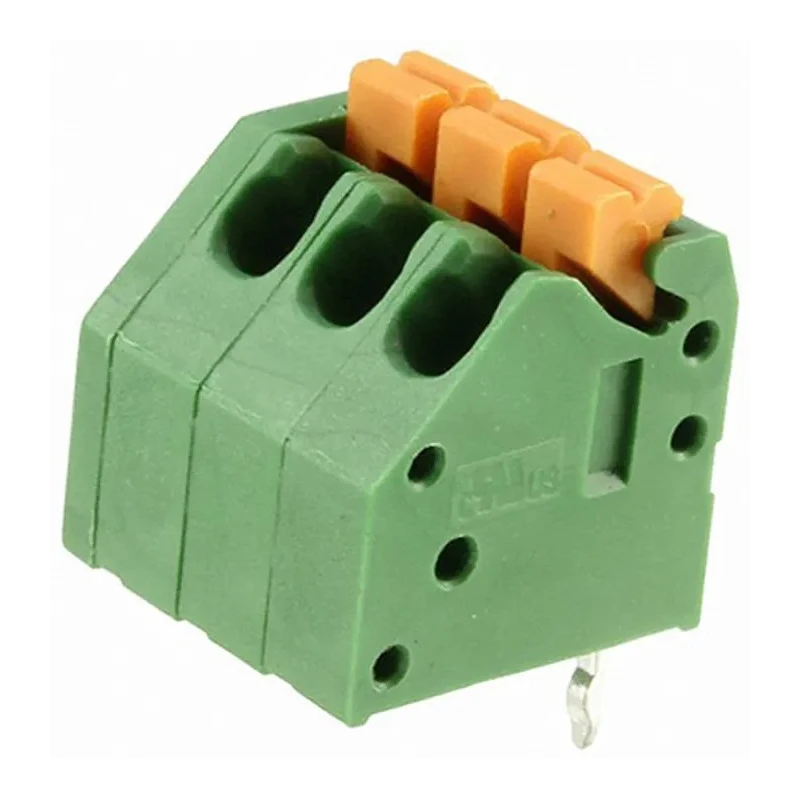 TE Connectivity PCB Terminal Strip 3-Contact 3.5 mm Pitch Through Hole 1 Row Solder 1-2834011-3