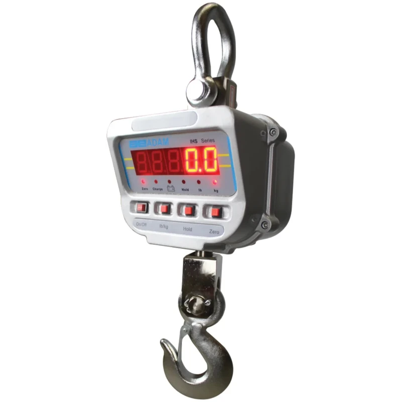 Adam Crane Weighing Scale 3000kg Capacity LED Display Rugged Metal Housing IHS 3