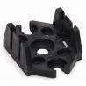 WAGO Mounting Plate for Distribution Connector Series 770, Polyamide 66 Black Plastic 770-623
