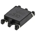Wurth Elektronik Surface Mount Common Mode Line Filter Ferrite Core 51 μH Dual 500 mA 744252510