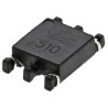 Wurth Elektronik Surface Mount Common Mode Line Filter Ferrite Core 51 μH Dual 500 mA 744252510