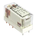 Relpol PCB Mount Miniature Power Relay, 12V DC Coil, 8A Switching Current, DPDT Contact Configuration RM84-2012-35-1012