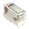 Relpol PCB Mount Miniature Power Relay, 12V DC Coil, 8A Switching Current, DPDT Contact Configuration RM84-2012-35-1012