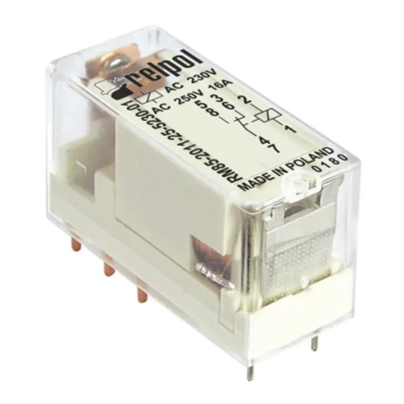 Relpol PCB Power Relay 110V AC Coil 16A Switching Current SPDT RM85-2011-35-5110