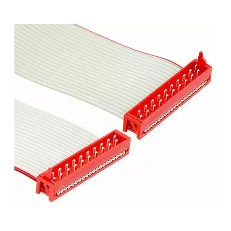 TE Connectivity Micro-MaTch Series Flat Ribbon Cable 1.27 mm Pitch 20 Conductors 200.5 mm Length 100V 28AWG 2205076-3