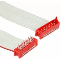 TE Connectivity Micro-MaTch Series Flat Ribbon Cable 1.27 mm Pitch 12 Conductors 150.5 mm Length 2205072-2