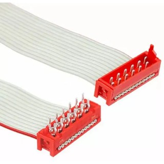TE Connectivity Micro-MaTch Series Flat Ribbon Cable 1.27 mm Pitch 12 Conductors 150.5 mm Length 2205072-2