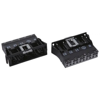 WAGO 770 Series Male Lighting Connector 3-Pole 25A 250V 770-715