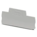Phoenix Contact End Cover for DIN Rail Terminal Blocks Grey Polyamide D-STTB Series 3030462