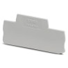 Phoenix Contact End Cover for DIN Rail Terminal Blocks Grey Polyamide D-STTB Series 3030462