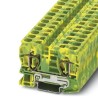 Phoenix Contact ST 10-PE Series Modular Terminal Block, 65A, 8kV, 1-Level, Spring Cage, Ex 3036136