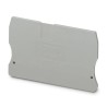 Phoenix Contact D-ST 10 Series End Cover for DIN Rail Terminal Blocks, Grey Polyamide 3036644