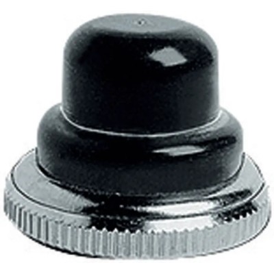 APEM Black Silicone Push Button Boot for Use with 10400 Series Push Button Switch U1624