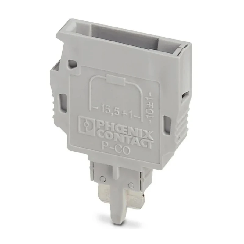 Phoenix Contact PCO Series Component Terminal Block 1 Position 250V 6A Plug-In 3036796