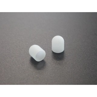 Asahi Rubber A-48068L Series 1-Way LED Lens Diffused Beam Polymethyl Methacrylate 4.8mm Diameter 6.5mm Height A-48068L-KC-D2