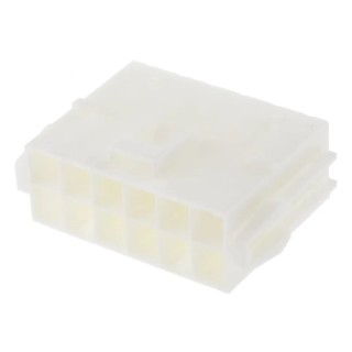 JST VL Series 6.2 mm Pitch 12 Way 2 Row Straight Female Connector Housing VLR-12V