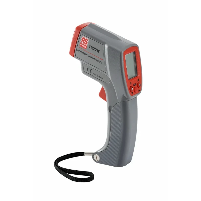 RS PRO Infrared Thermometer, Non-Contact, -150°C to 1350°C Measurement Range, ±0.1% Accuracy, Adjustable Emissivity RS1327K