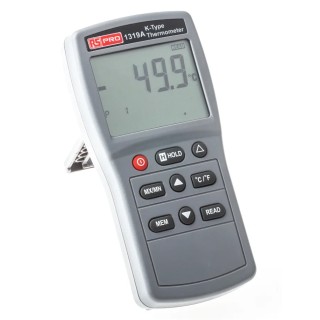 RS PRO K Probe Handheld Digital Thermometer 1 Input, 1300 °C Max, 0.3% ± 1 °C Accuracy 1319A