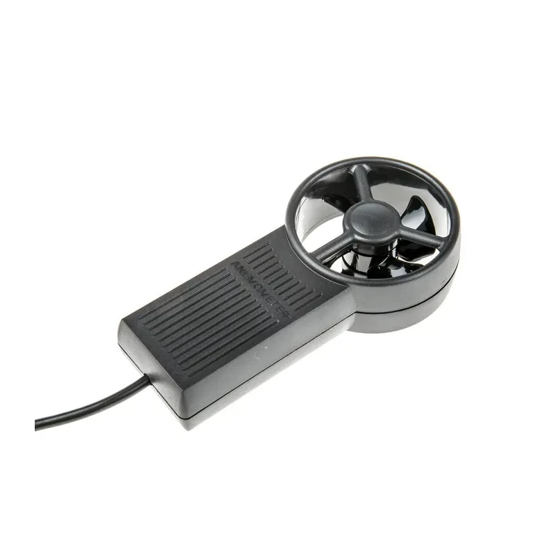 RS PRO Rotating Vane Anemometer Measures Air Velocity 45 m/s Handheld Precision Meter AVM-01