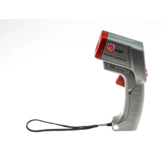 RS PRO Infrared Thermometer -20 °C Min 500 °C Max ±2 % Accuracy with Adjustable Emissivity RS1327