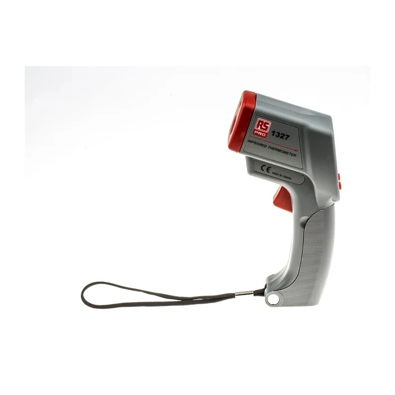 RS PRO Infrared Thermometer -20 °C Min 500 °C Max ±2 % Accuracy with Adjustable Emissivity RS1327