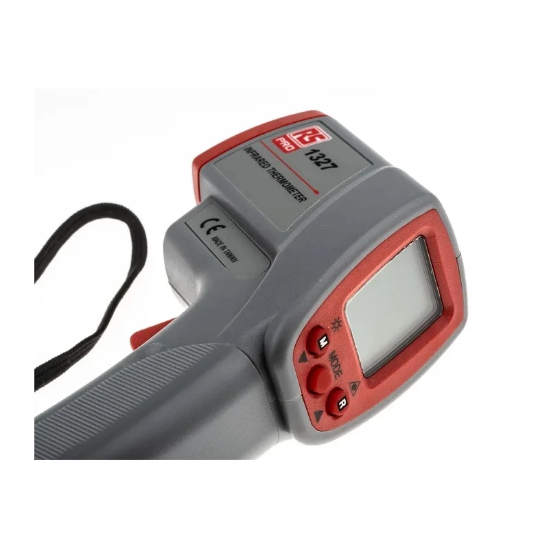 RS PRO Infrared Thermometer -20 °C Min 500 °C Max ±2 % Accuracy with Adjustable Emissivity RS1327