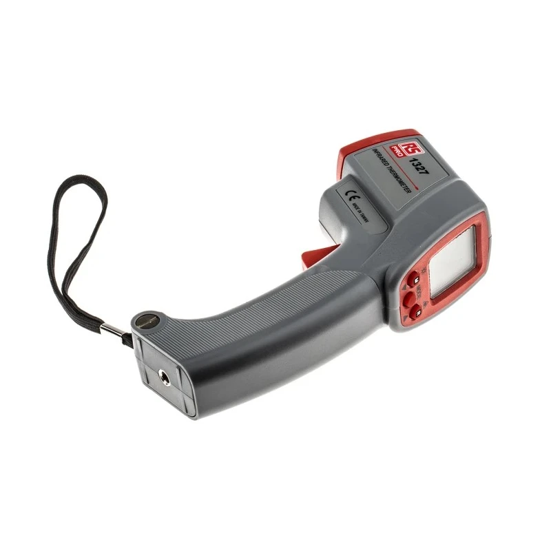 RS PRO Infrared Thermometer -20 °C Min 500 °C Max ±2 % Accuracy with Adjustable Emissivity RS1327