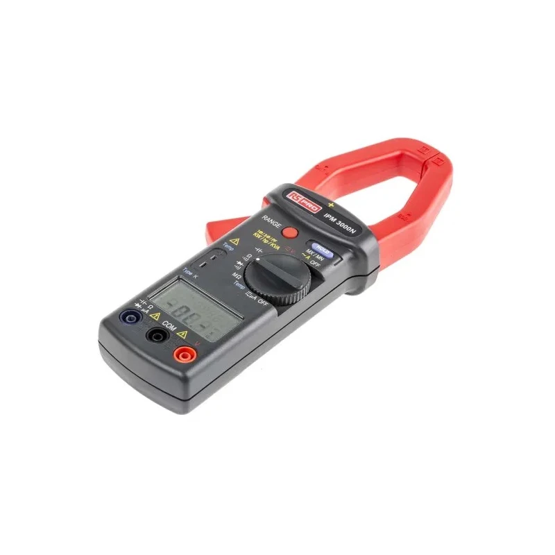RS PRO HVAC Clamp Meter 999.9 A AC 600 V DC 600 V True RMS Non-Contact Voltage Detector IPM3000N