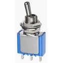 APEM Toggle Switch Panel Mount On-On SPDT Solder Lug Terminal 30 V DC 30 V AC 5636A17