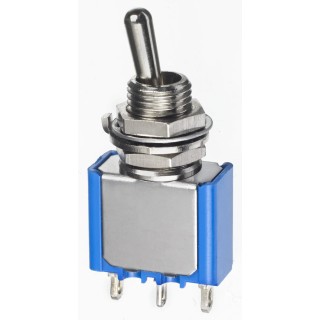 APEM Toggle Switch Panel Mount On-On SPDT Solder Lug Terminal 30 V DC 30 V AC 5636A17