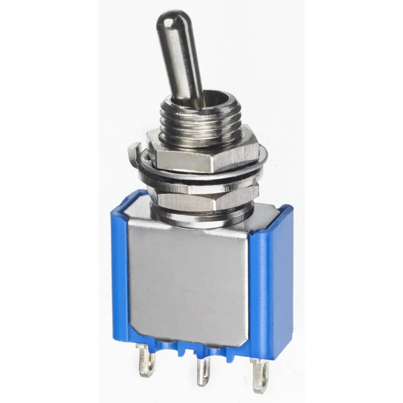 APEM Toggle Switch Panel Mount On-On SPDT Solder Lug Terminal 30 V DC 30 V AC 5636A17