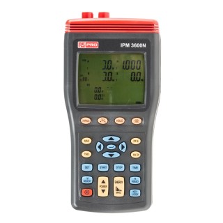 RS PRO 3-Phase Power Quality Analyser IPM3600N, 999.9 A Max Current, 999.9 V Max Voltage IPM3600N