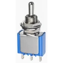 APEM Panel Mount Toggle Switch On-Off-On SPDT 30 V dc 30 V ac 5637A17