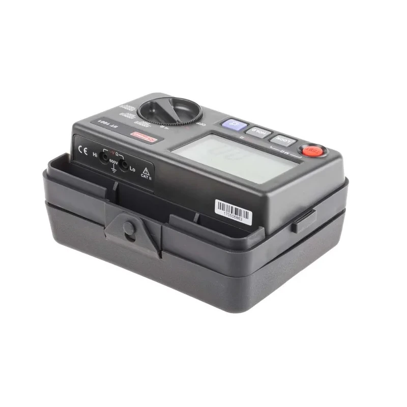 RS PRO Insulation Tester 250 V Min, 1 kV Max, 4000 mΩ Resistance, LCD Display, Battery Powered IIT1601